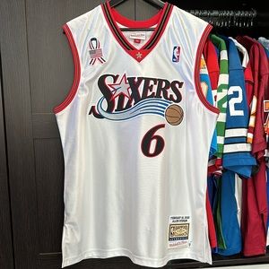 Allen Iverson Mitchell & Ness 2002 NBA All-Star Game Authentic Jersey #6